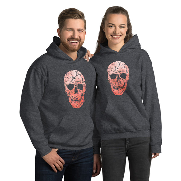 Coral Skull Unisex Hoodie