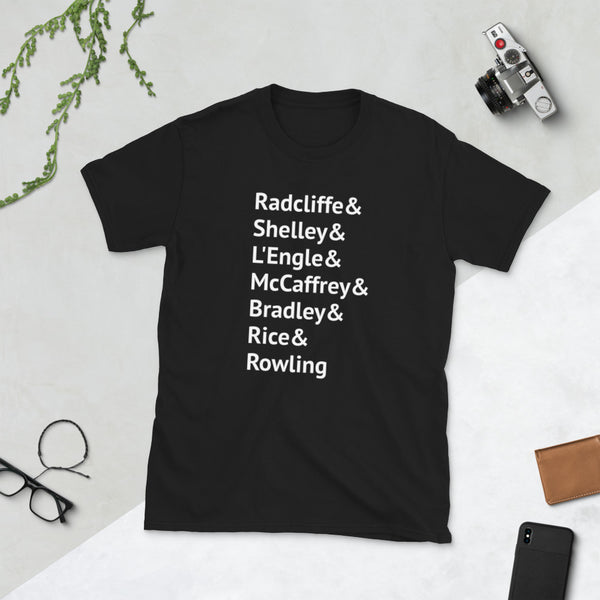 Amazing Female Authors Short-Sleeve Unisex T-Shirt