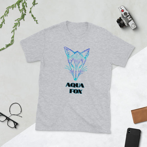 Aqua Fox Original Short-Sleeve Unisex T-Shirt. Not found in retail stores!