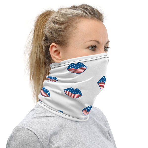 USA Lips Protective Mask Neck Gaiter