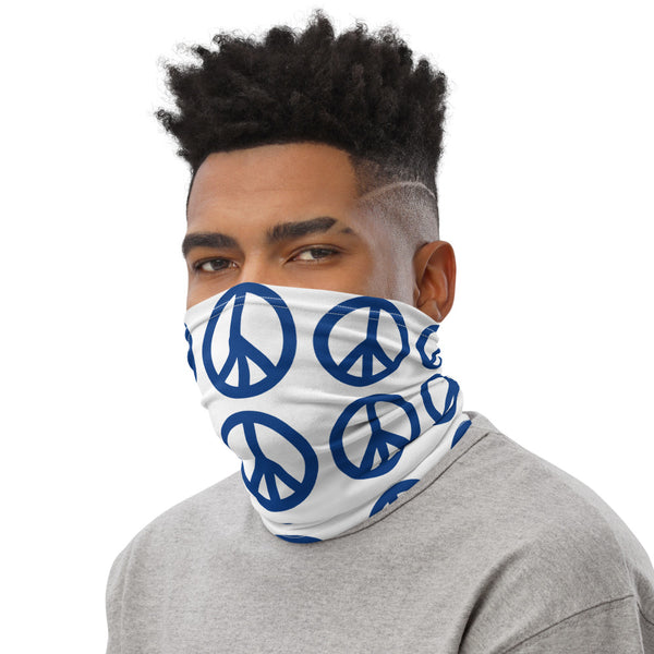 Blue Peace Protective Mask Neck Gaiter