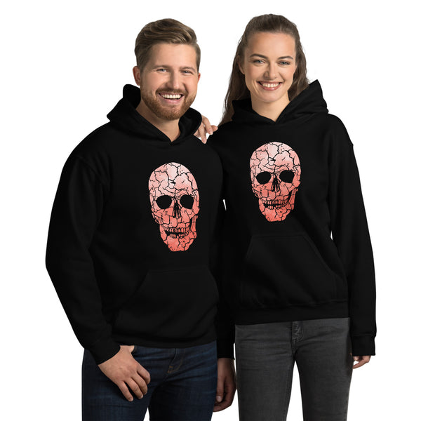 Coral Skull Unisex Hoodie