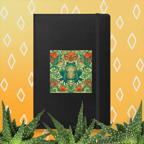 William Morris Styled Hardcover bound Notebook!