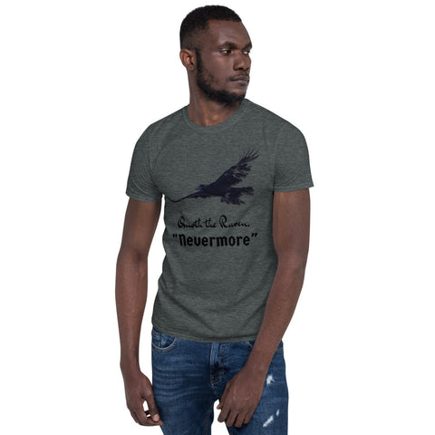 Edgar Allan Poe Raven, "Nevermore" Short-Sleeve Unisex T-Shirt