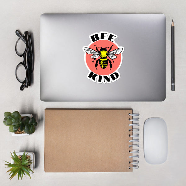 Bee Kind Bubble-free stickers