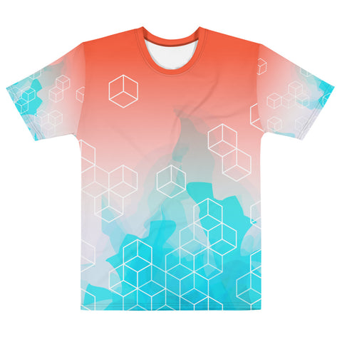 All-Over Geometric Design Unisex T-shirt