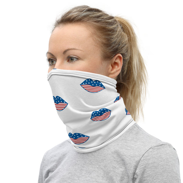 USA Lips Protective Mask Neck Gaiter