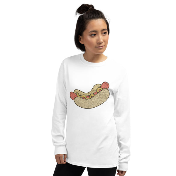 Hot Dog Unisex Long Sleeve Shirt