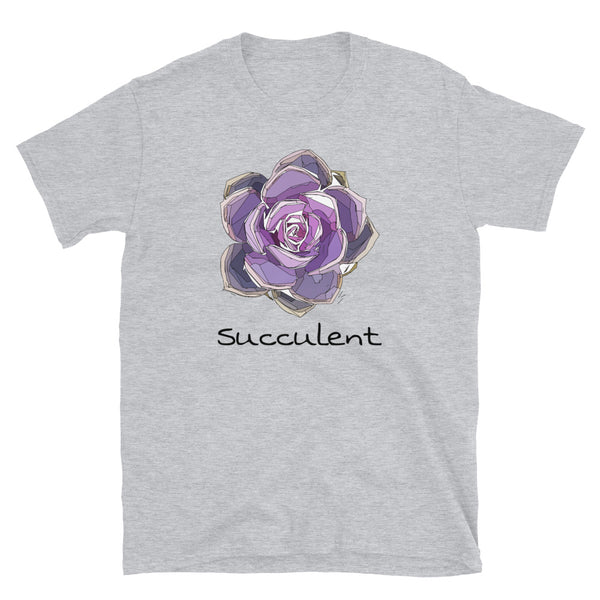 Succulent Short-Sleeve Ultra-Soft Unisex T-Shirt