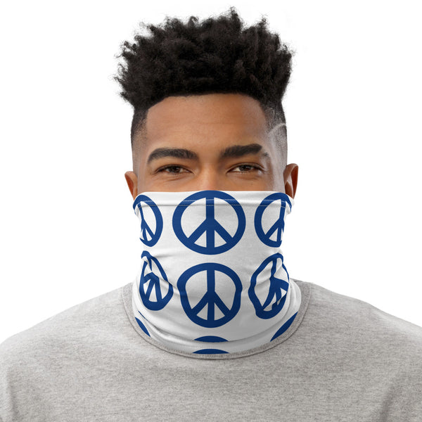 Blue Peace Protective Mask Neck Gaiter