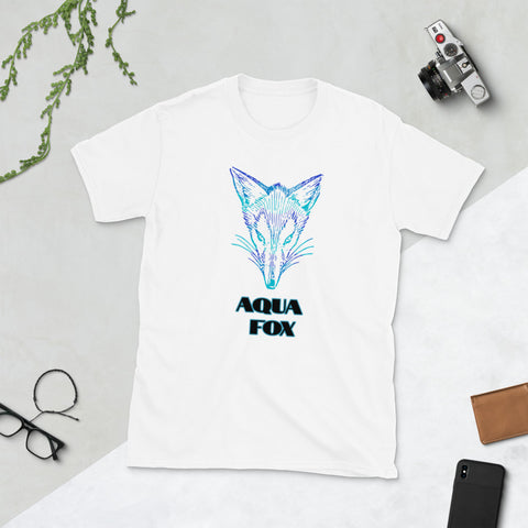 Aqua Fox Original Short-Sleeve Unisex T-Shirt. Not found in retail stores!